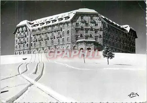 Cartes postales moderne Luchon Superbagneres (alt 1800 m) Le Grand Hotel de Superbagneres en Hiver Les Pyrenees