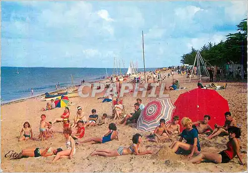 Moderne Karte Ile d'Oleron La Plage de la Bree