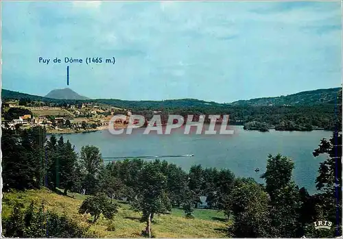 Cartes postales moderne Lac d'Aydat (P de D) Alt 825 m Peche Baignade Pedalos Regates