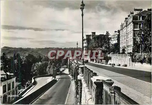 Moderne Karte Pau (Basses Pyrenees) Le Boulevard des Pyrenees