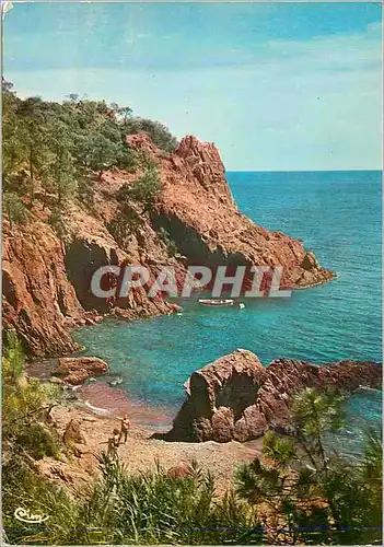 Cartes postales moderne Reflets de la Cote de l'Esterel (Var) Roches Rouges