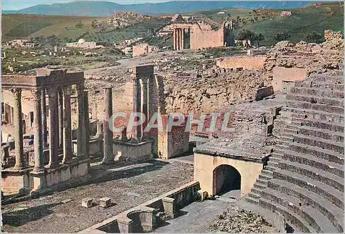 Moderne Karte Dougga