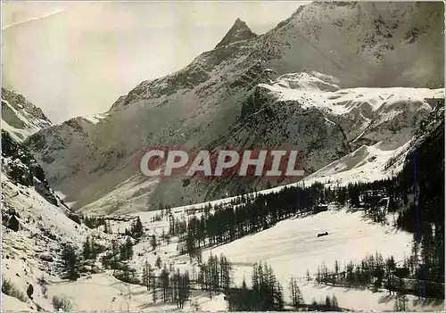 Moderne Karte Peisey Nancroix (Savoie) Le Chateau des Mines et la Pointe de L'Alliet