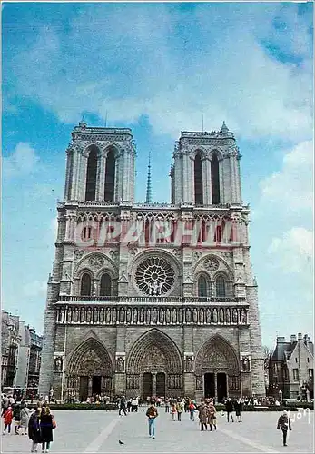 Cartes postales moderne Paris Notre Dame (Cliche karel de Gendre)