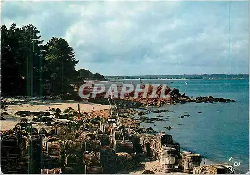 Cartes postales moderne Beg Meil (Sud Finistere) La Bretagne en Couleurs Plage de la Cale Peche