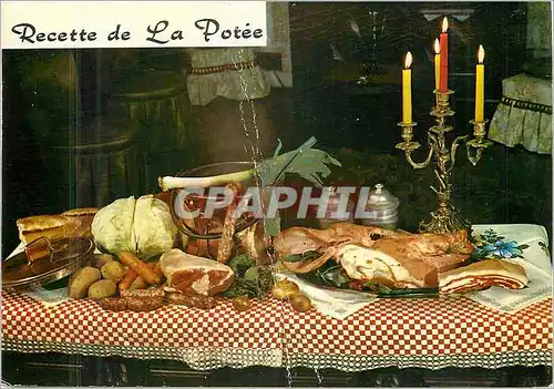 Cartes postales moderne Recette de la Potee