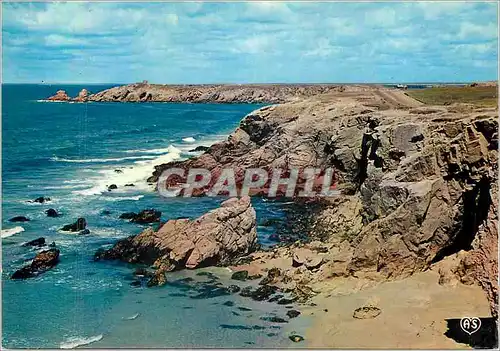 Cartes postales moderne Quiberon (Morbihan) la Bretagne Touristique Cote Sauvage