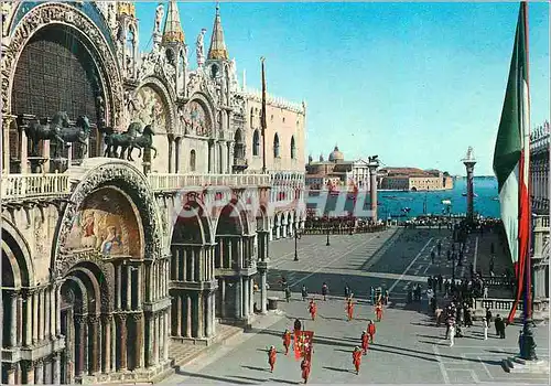 Moderne Karte Venezia Piazzetta S Marco