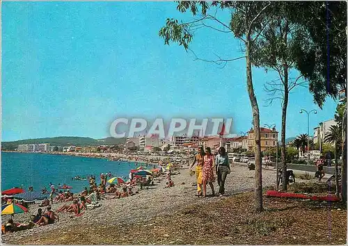 Cartes postales moderne Cros de Cagnes Cote d'Azur French Riviera la Plage