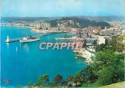 Cartes postales moderne Nice Au Soleil de la Cote d'Azur Entree du Port