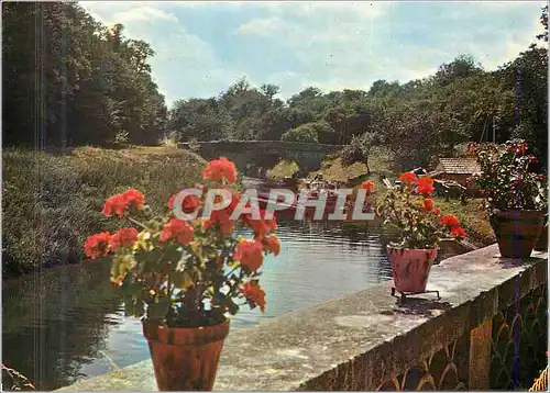 Cartes postales moderne les Bords du Canal du Nivernais