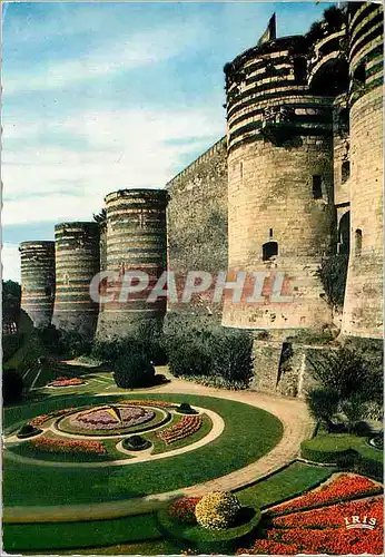 Moderne Karte Angers le Chateau