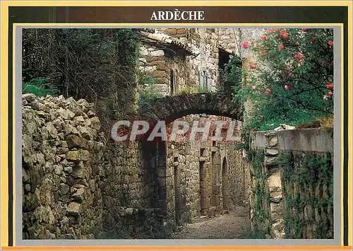Cartes postales moderne Ardèche Vieille Rue Ardechoise