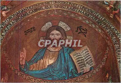 Cartes postales moderne Palermo Cappella Palatina Jesus Benissant