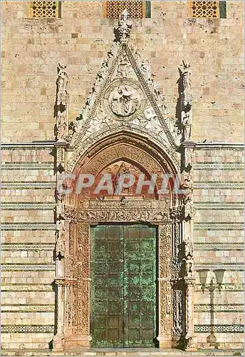 Cartes postales moderne Messina Portail de la Cathedrale