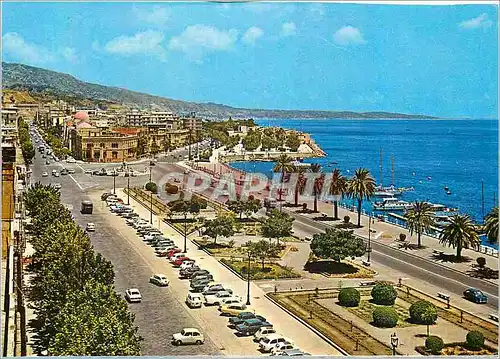 Cartes postales moderne Messina Promenade