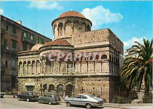 Moderne Karte Messina Eglise des Catalans (XIeme Siecle)