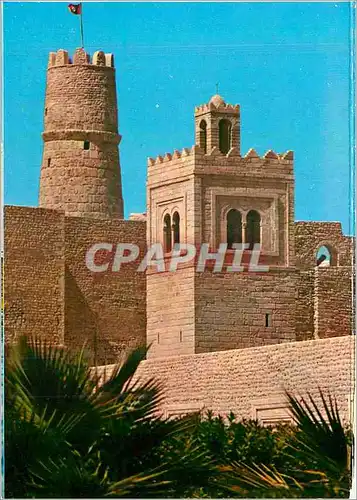 Cartes postales moderne Monastir la Vieille Mosquee et le Ribat