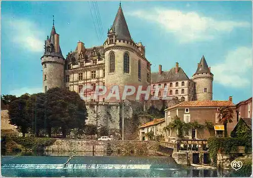 Moderne Karte Chateaux et Sites des Charentes Chateau de la Rochefoucauld