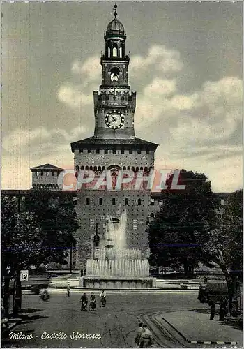 Cartes postales moderne Milano Chateau des Sforza