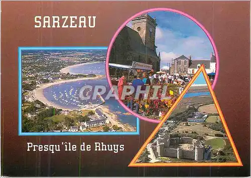Cartes postales moderne Presqu'Ile de Rhuys (Morbihan) Sarzeau le Port de St Jacques