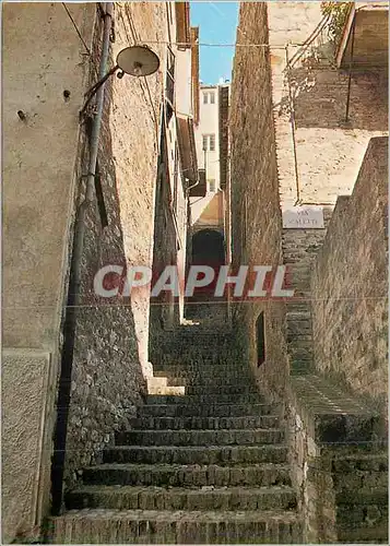 Cartes postales moderne Spello (Hispellum) Rue de le Scalelle