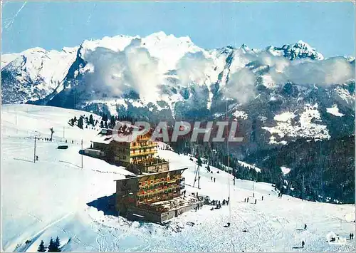 Cartes postales moderne Samoens (Hte Savoie) Vue Aerienne le Plateau des Saix (Alt 1650m)