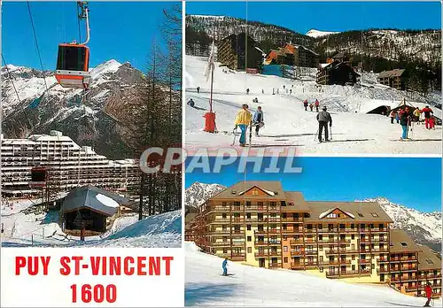 Cartes postales moderne les Hautes Alpes Puy St Vincent Neige Soleil et Loisirs