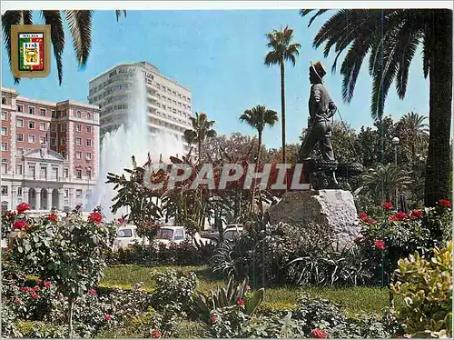 Cartes postales moderne Malaga (Costa del Sol) Fontaine de la Marina