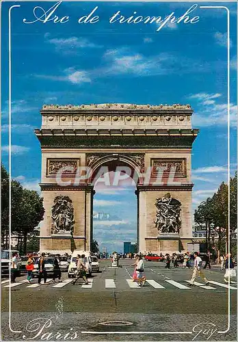 Cartes postales moderne Paris Arc de Triomphe