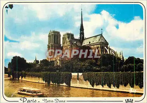 Cartes postales moderne Paris Notre Dame et la Seine