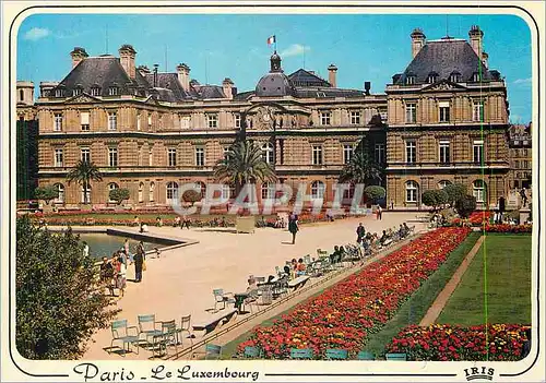 Cartes postales moderne Paris les Jardins du Luxembourg et le Senat