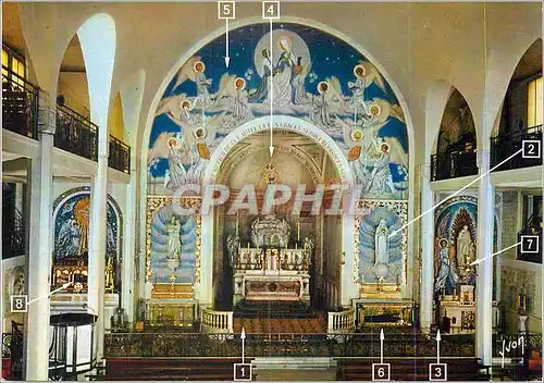 Cartes postales moderne Paris Chapelle de la Medaille Miraculeuse