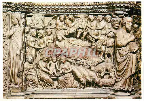 Cartes postales moderne Sienne le Dome Nicolas Pisano