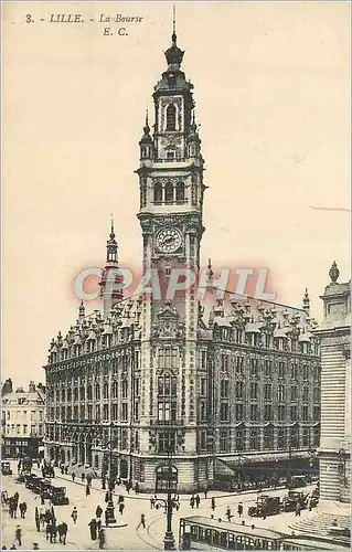 Cartes postales Lille la Bourse