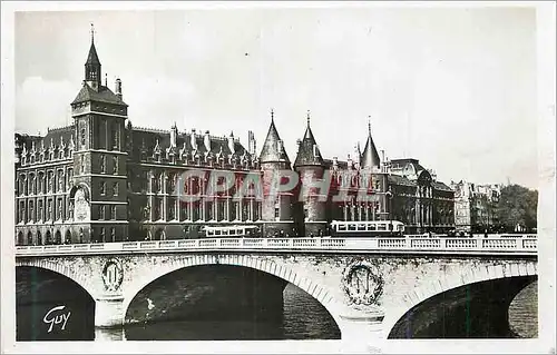 Moderne Karte Paris et ses Merveilles le Palais de Justice