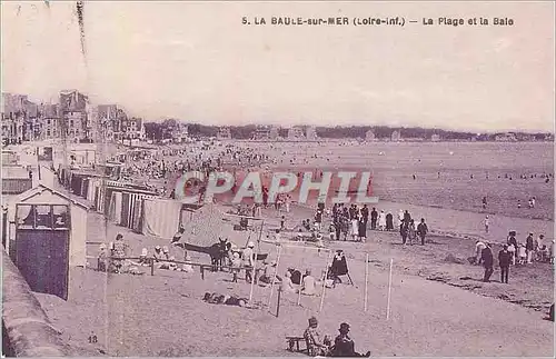 Cartes postales la Baule sur Mer (Loire Inf) la Plage et la Baie