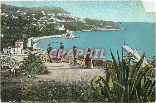 Cartes postales Nice Montbaron Vue Prise du Chateau