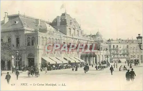 Cartes postales Nice le Casino Municipal