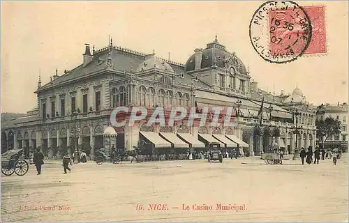 Cartes postales Nice le Casino Municipal