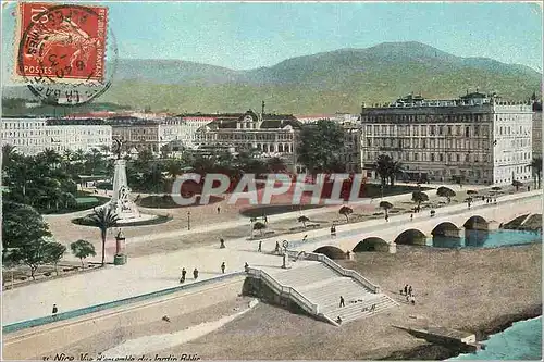 Cartes postales Nice Vue d'Ensemble du Jardin Public