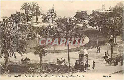 Cartes postales Nice le Jardin du Roi Albert Ier Garden of Albert 1er