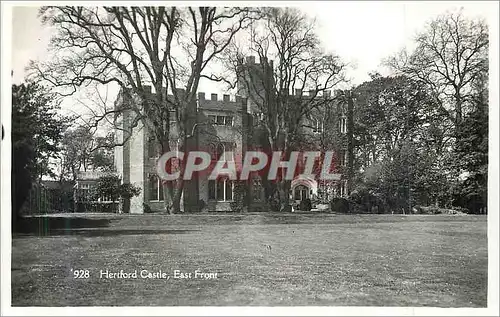 Moderne Karte Hertford Castle East Front