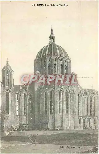 Cartes postales Reims Sainte Clotilde