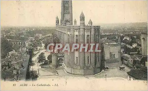 Cartes postales Albi la Cathedrale