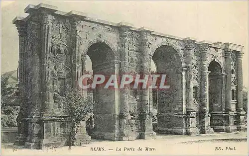 Cartes postales Reims la Porte de Mars