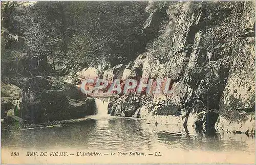 Ansichtskarte AK Environs de Vichy L'Ardoisiere Le Gour Saillant