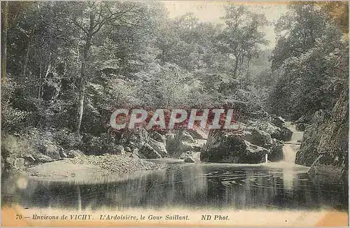 Ansichtskarte AK Environs de Vichy L'Ardoisiere LE Gour Saillant