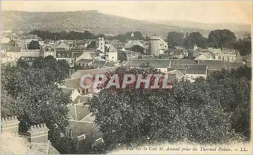 Cartes postales Vichy Vue sur la Cote St Amand prise du Thermal Palace