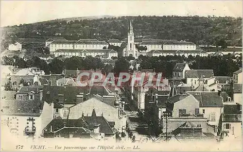 Cartes postales Vichy Vue Panoramique sur L'Hotel Civil